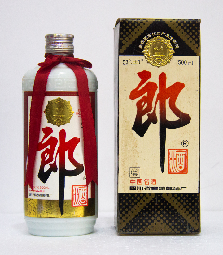 ステルス値上げ 古酒【郎】四川省古蘭郎酒厂53°500ml - 飲料・酒